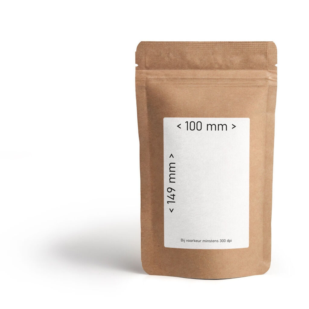 Bolsa de café con tu propia etiqueta