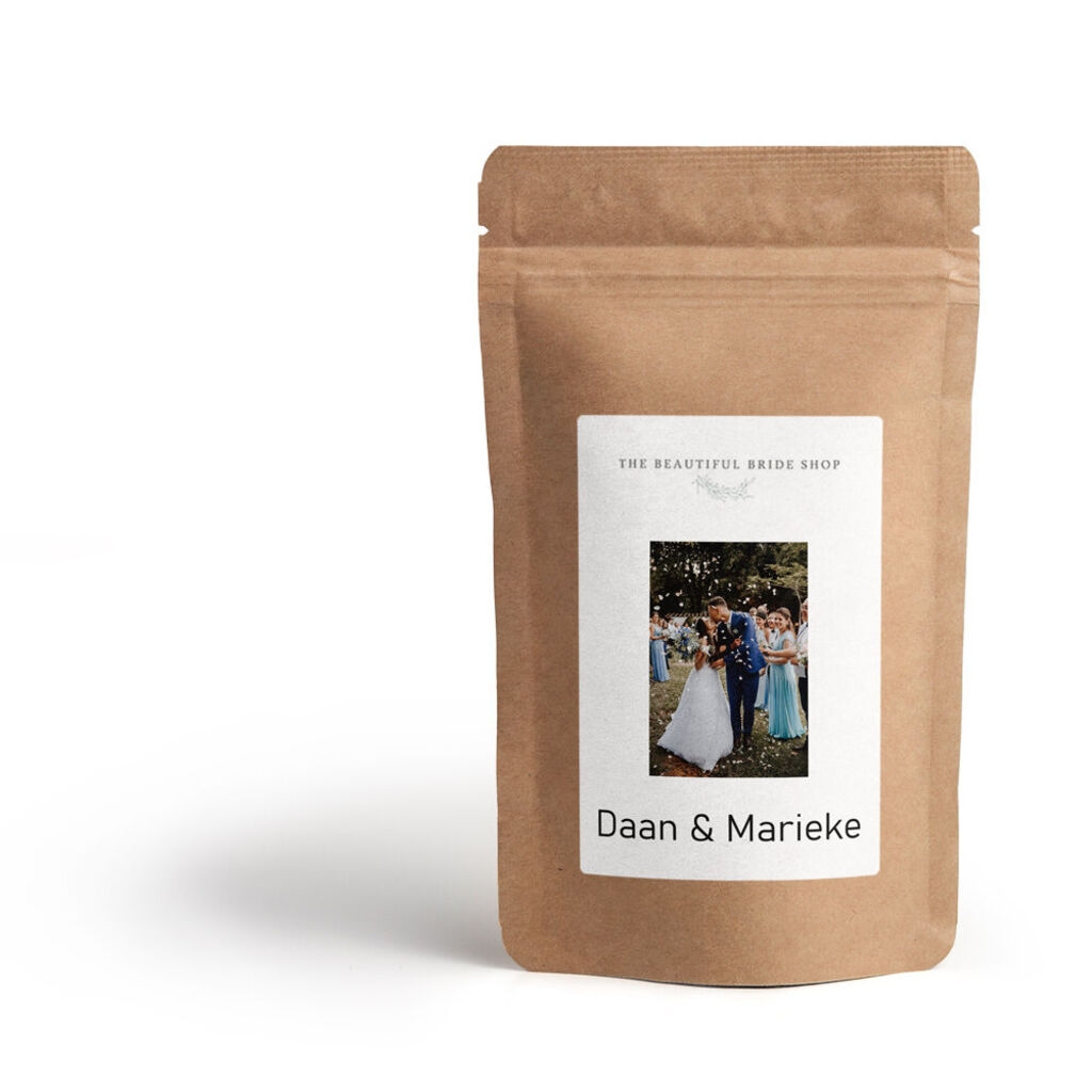 Bolsa de café con tu propia etiqueta