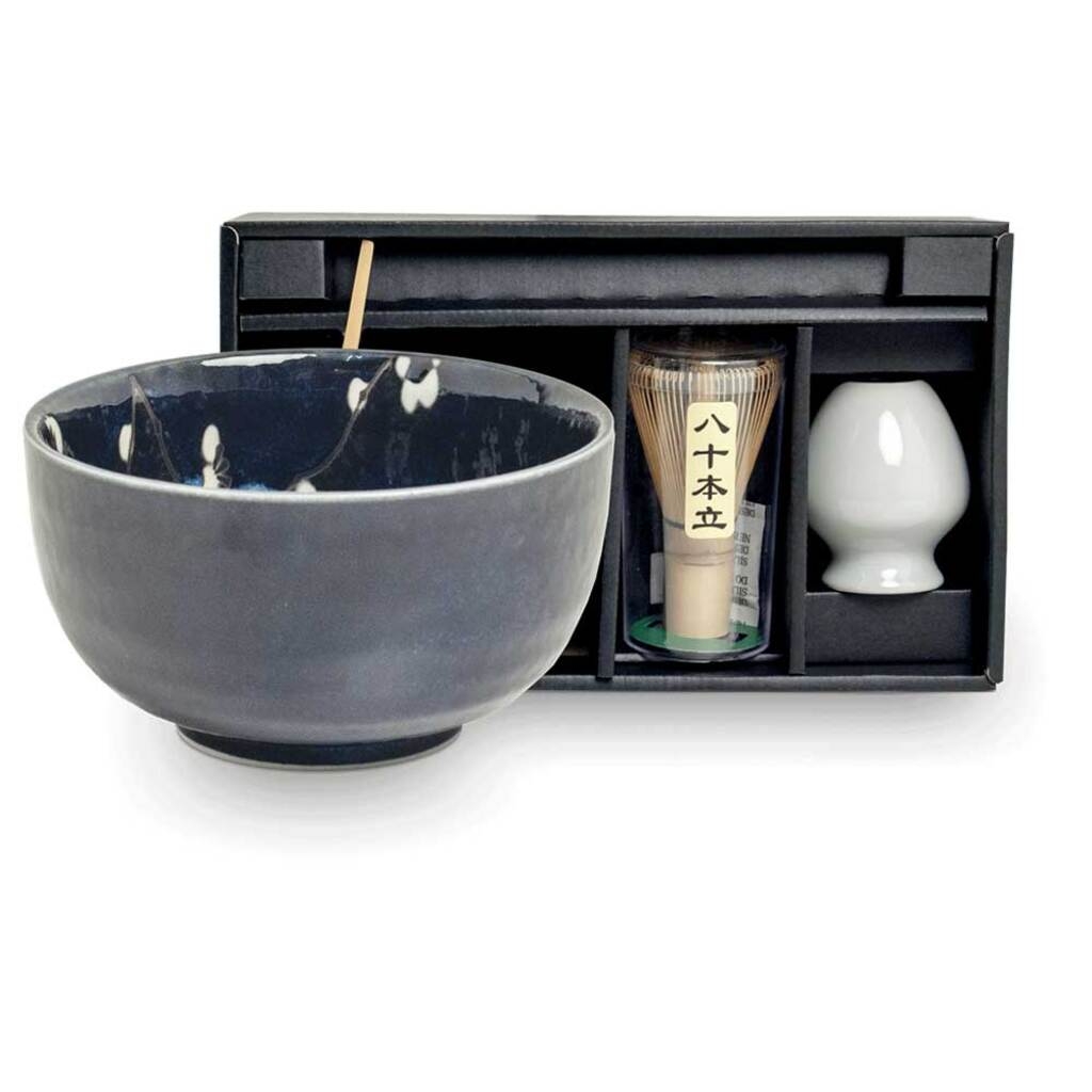 Set de matcha - Hana Blue - Ø13 cm | H7 cm