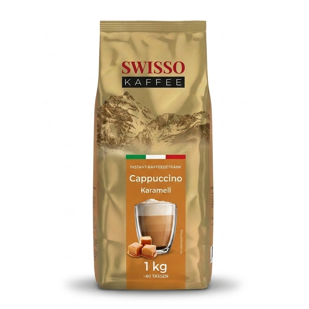 Swisso Kaffee Capuchino Caramelo - capuchino instantáneo - 1 kilo