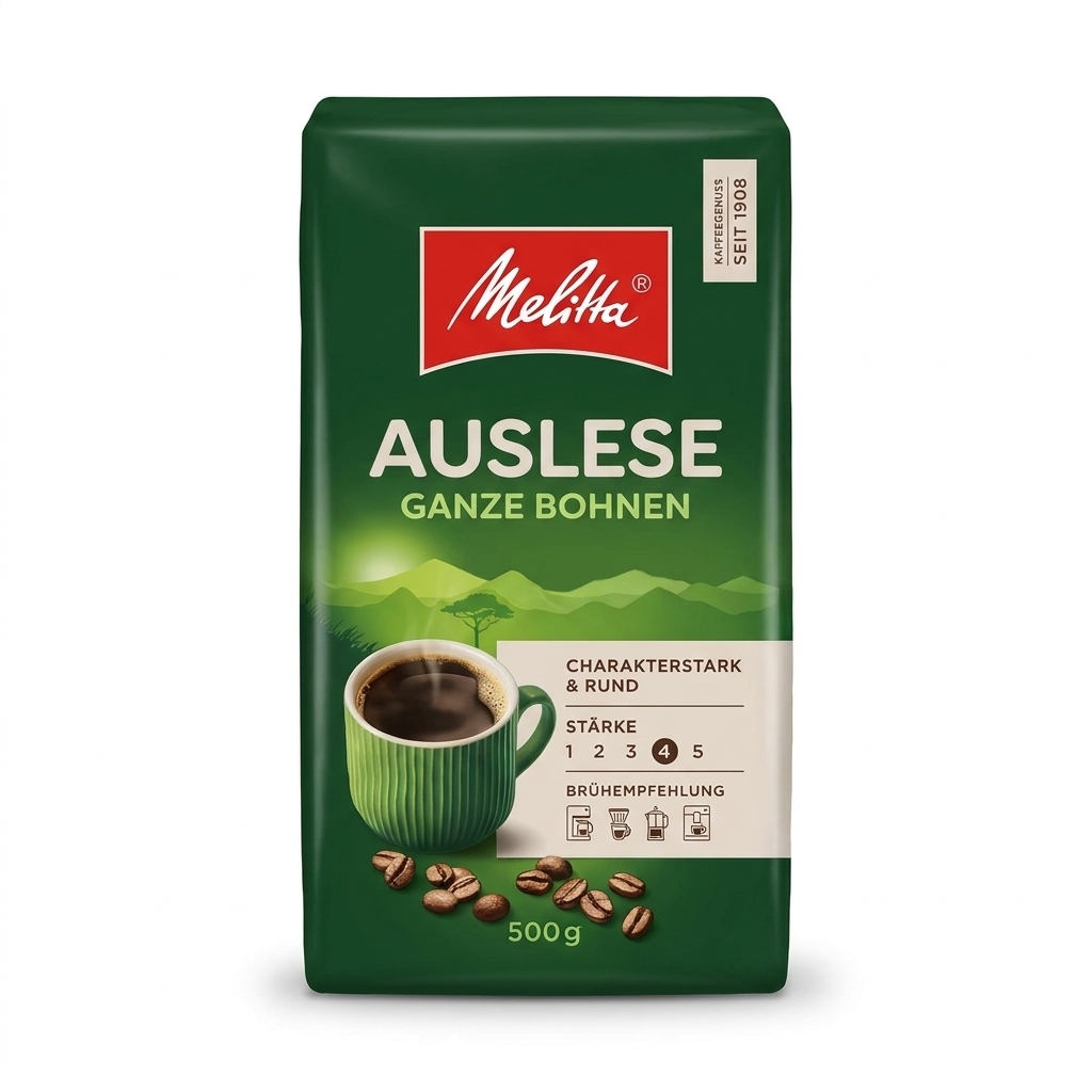 Melitta Auslese - café en grano - 500 gramos