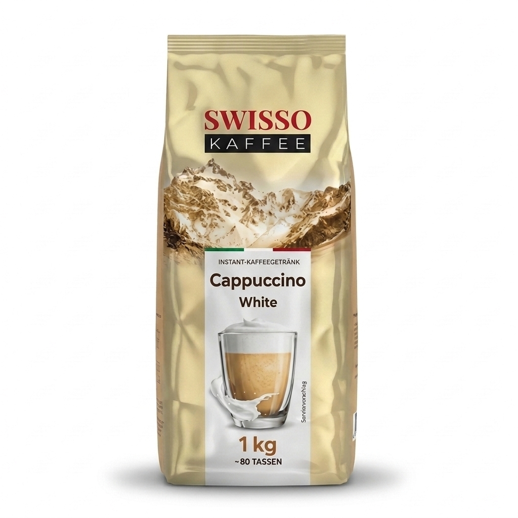 Swisso Kaffee Capuchino White - capuchino instantáneo - 1 kilo