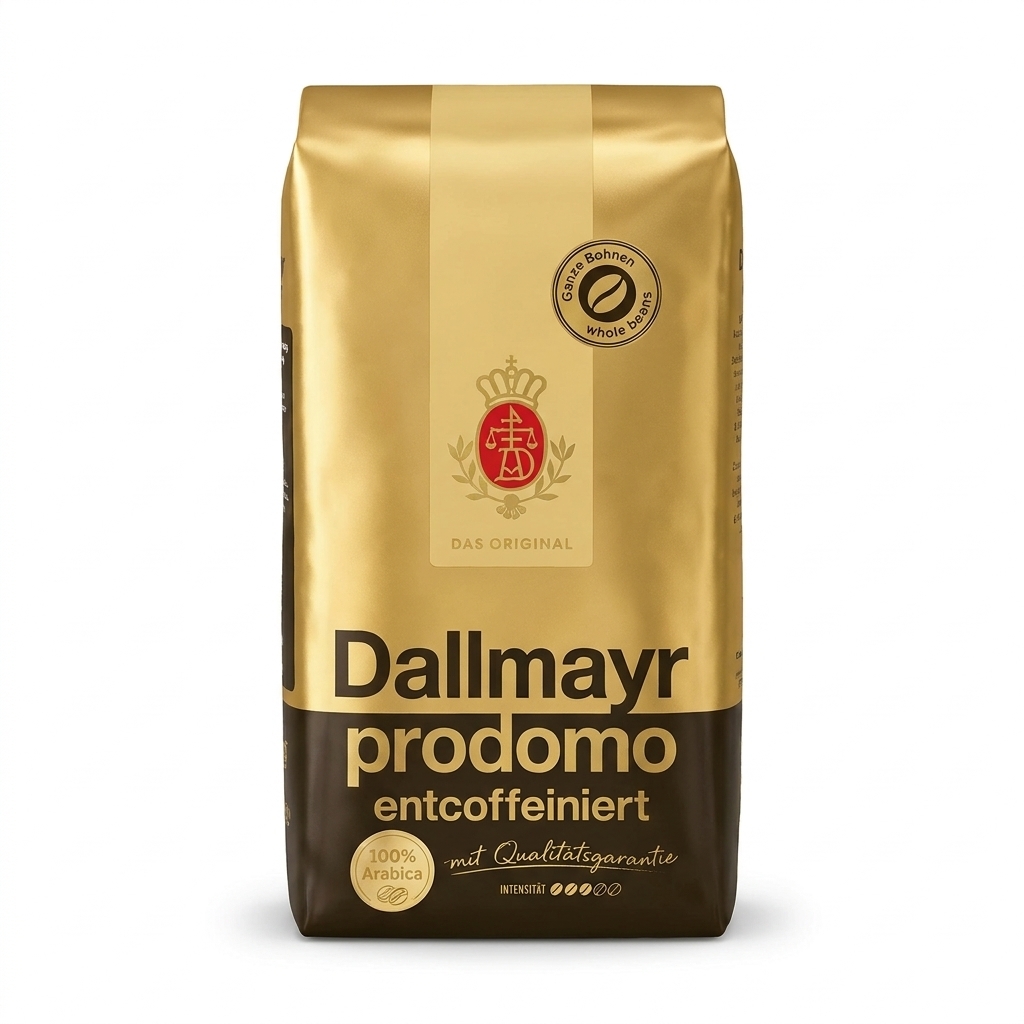 Dallmayr prodomo descafeinado - café en grano - 500 gramos