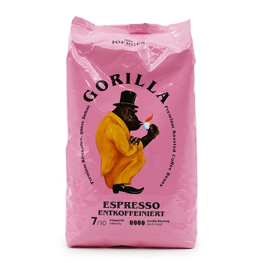 Gorilla Espresso descafeinado - café en grano - 1 kilo