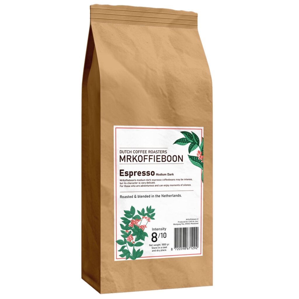MrKoffieboon Espresso - granos de café - 1 kilo