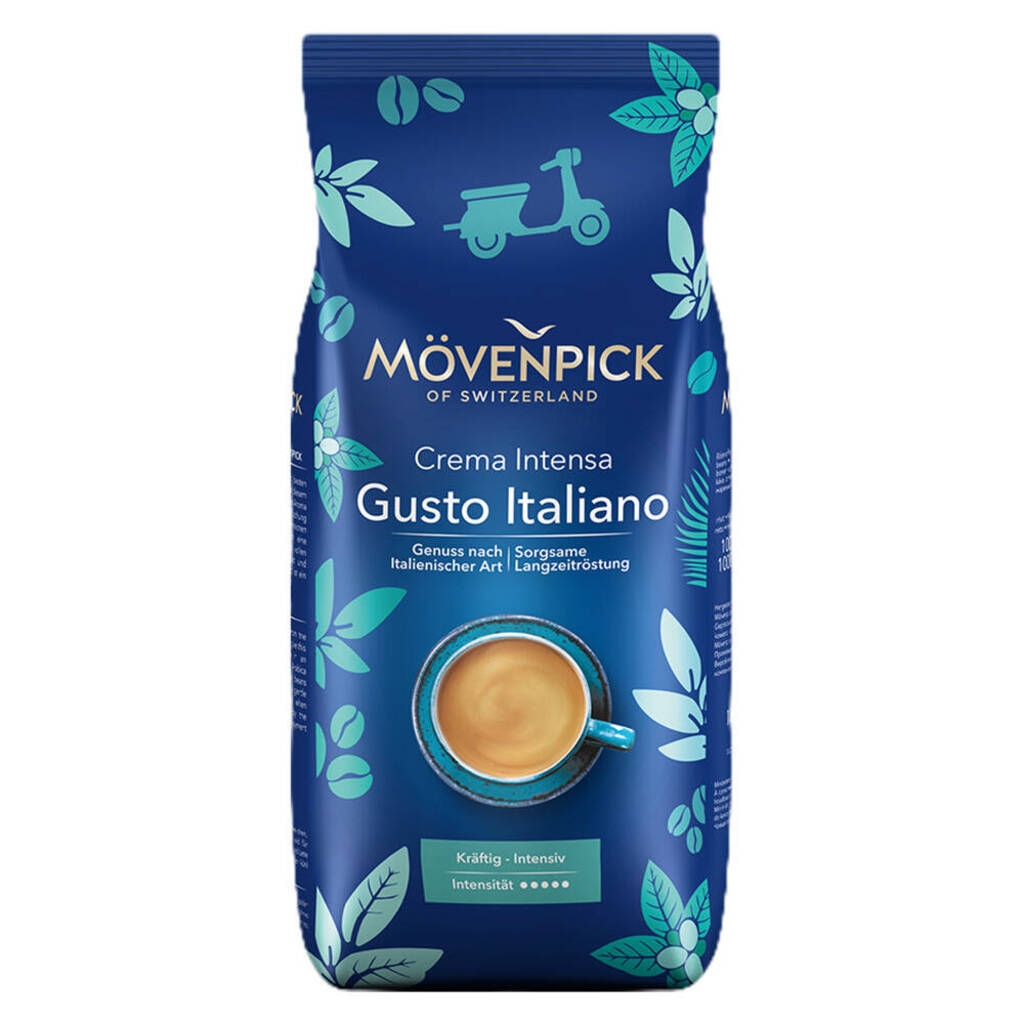 Mövenpick Crema Intensa Gusto Italiano - granos de café - 1 kilo