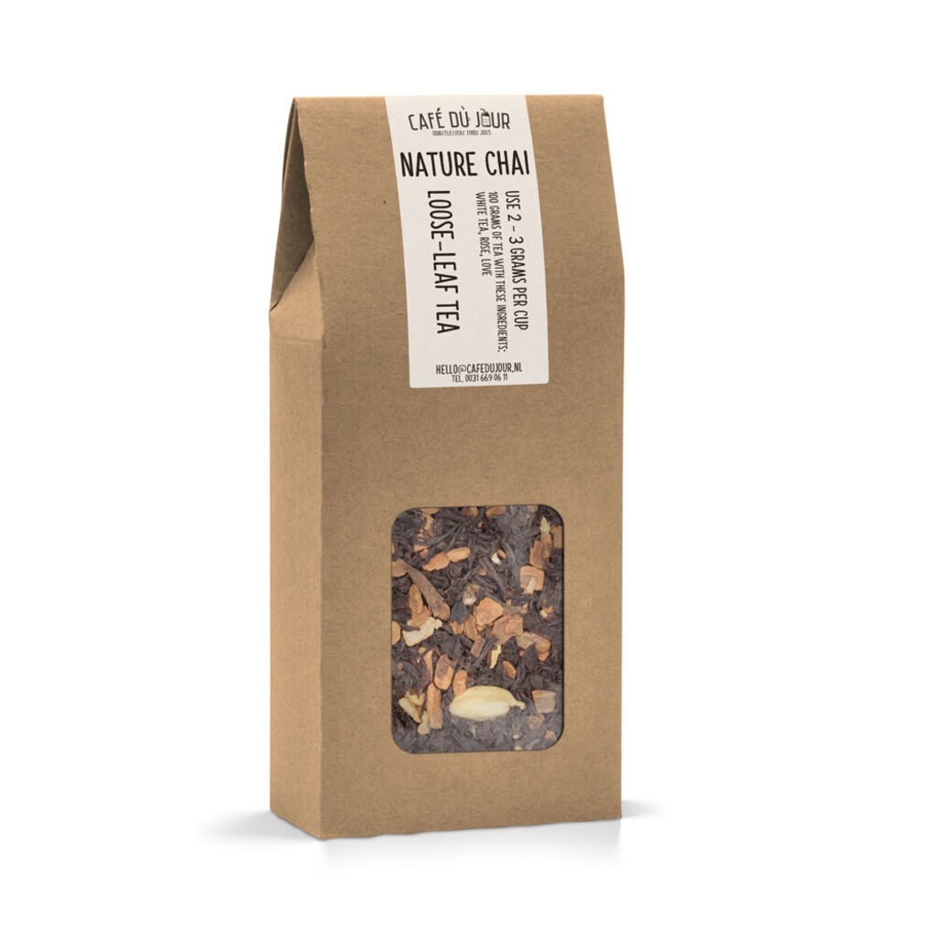 Nature Chai - té negro 100 gramos - Café du Jour té a granel