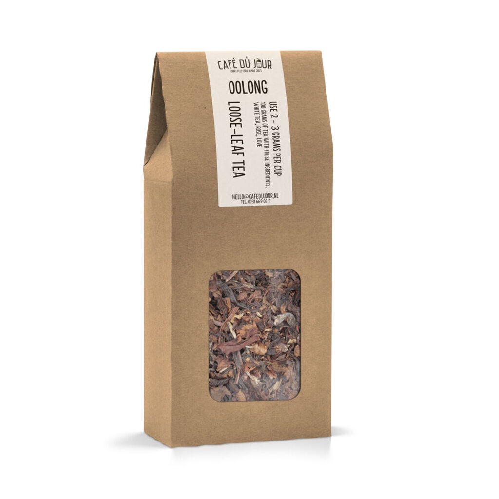 Té negro dragón de China - té oolong 100 gramos - Café du Jour té a granel