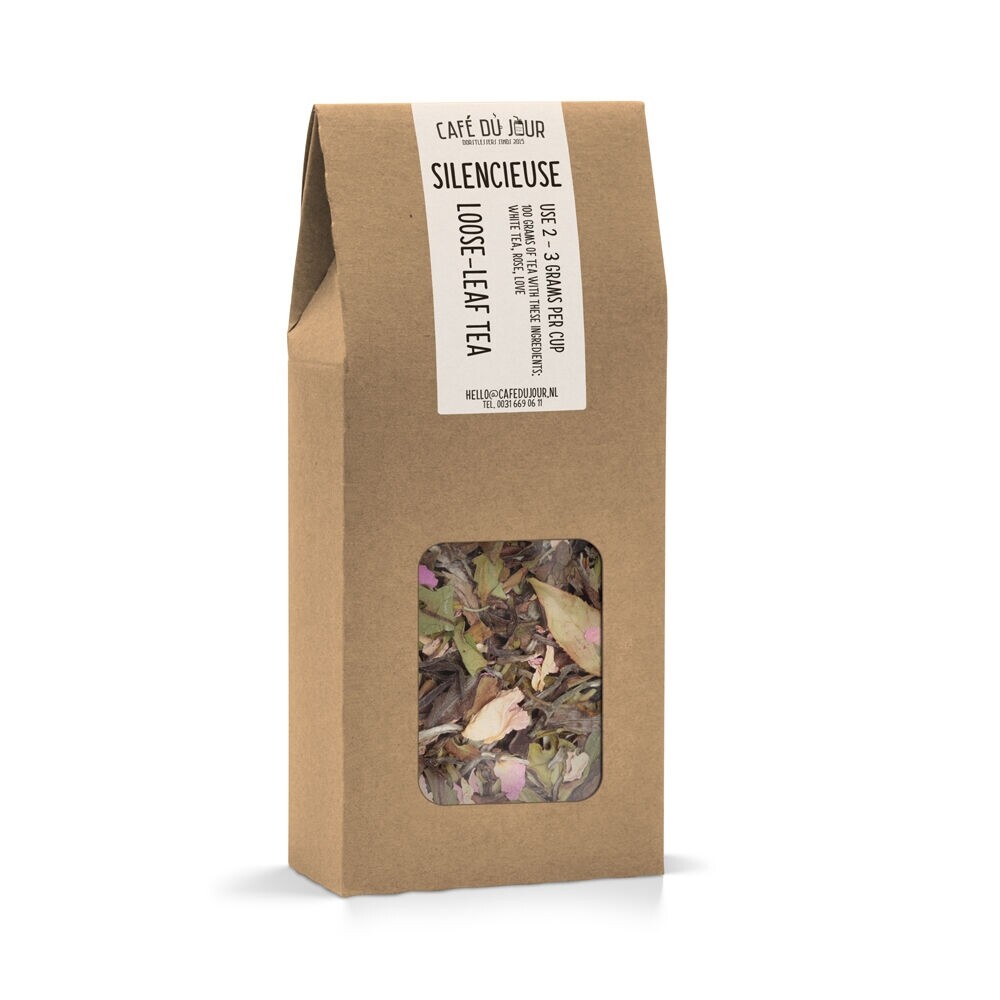 Silencieuse - té blanco 100 gramos - Café du Jour té a granel