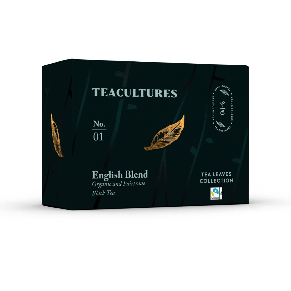 Tea Cultures - Mezcla inglesa - 25 bolsitas de té