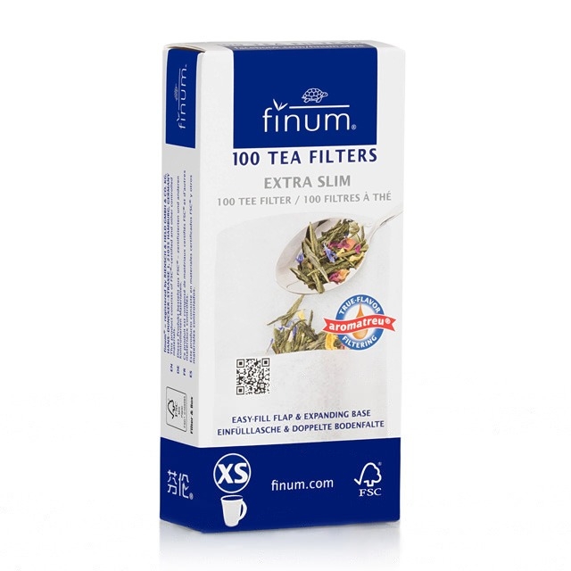 Filtros de té XS Finum - 1 a 2 tazas - 100 unidades