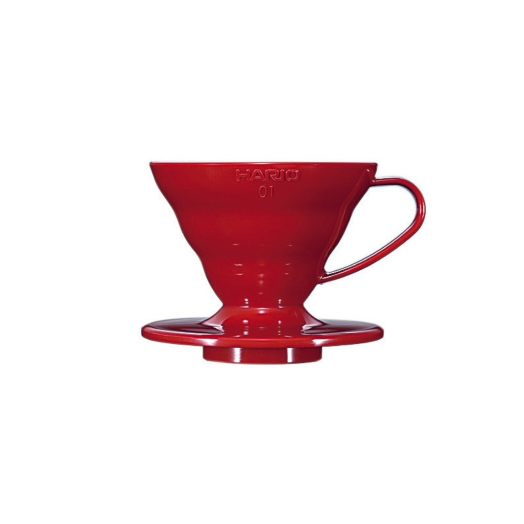 Gotero Hario V60 - plástico rojo - tamaño 01