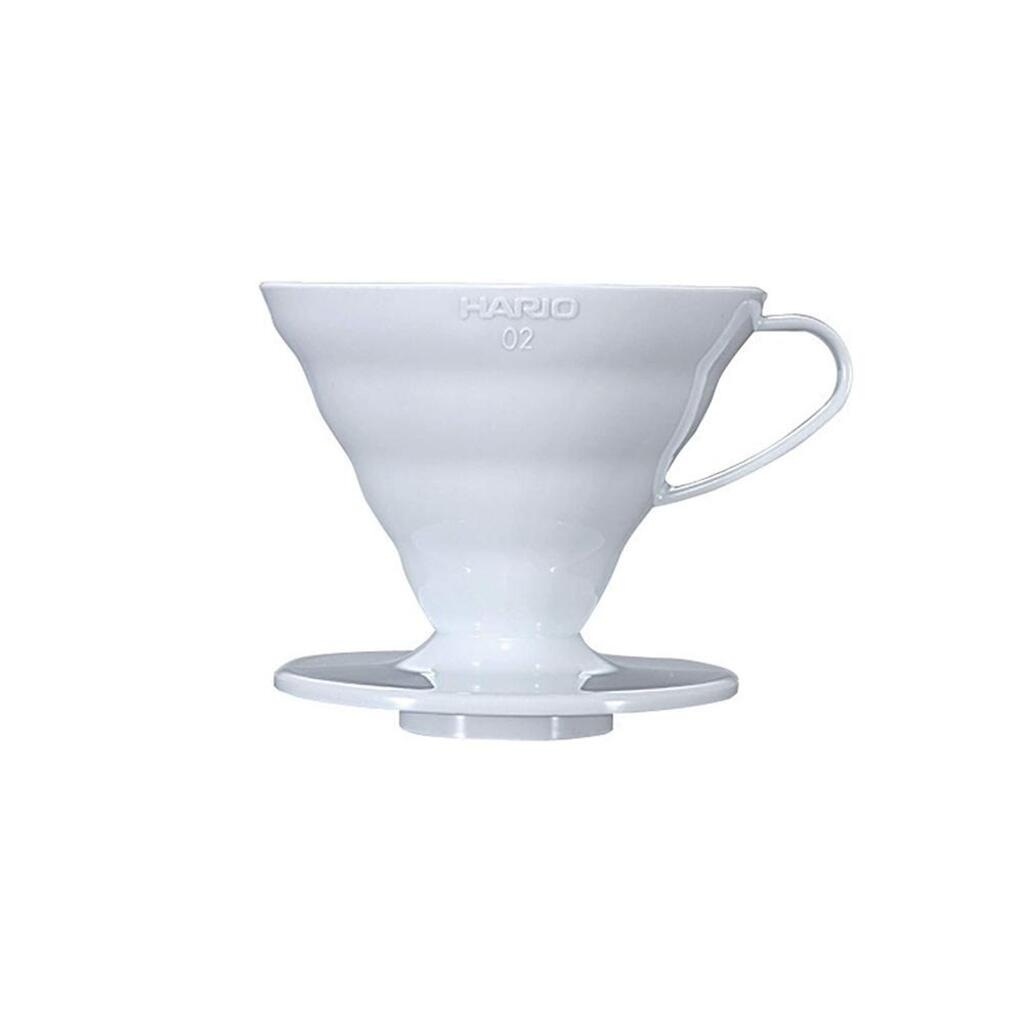 Gotero Hario V60 - plástico blanco - tamaño 02