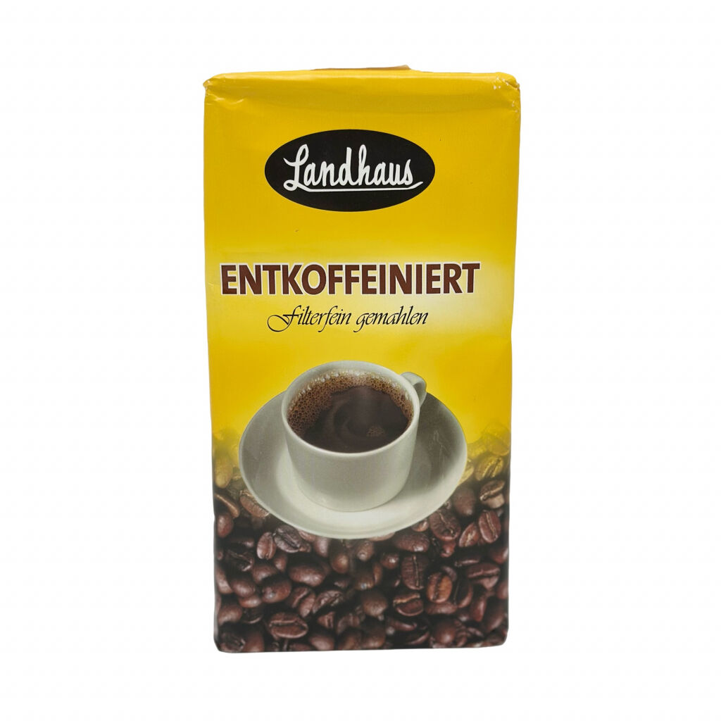 Landhaus Entkoffeiniert Descafeinado - café molido - 500 gramos
