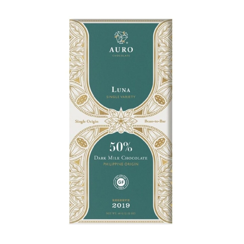 Auro - Luna - 50% chocolate negro con leche