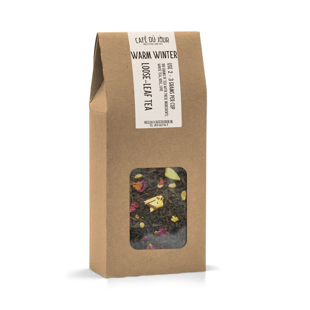 Warm Winter - Té negro 100 gramos - té a granel Café du Jour