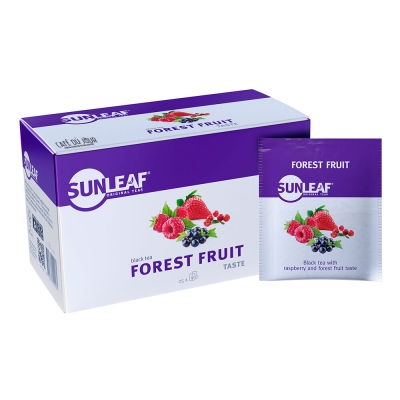 Frutas del bosque - Hoja de sol - 25 bolsitas de té