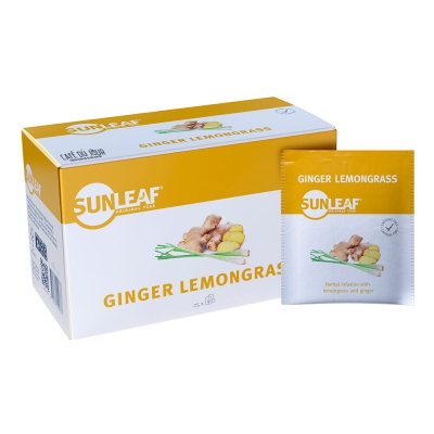 Ginger Lemongrass - Sunleaf - 25 bolsitas de té