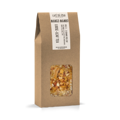 Mango Mambo - té de frutas 100 gramos - Café du Jour té a granel
