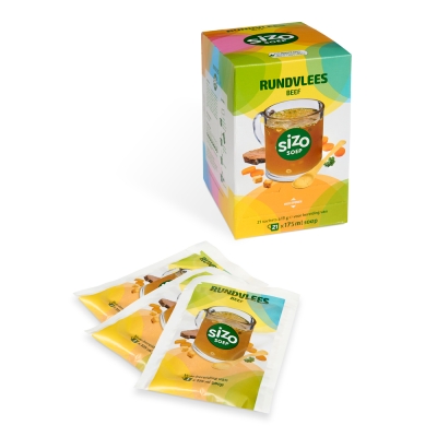 Sizo Soup Beef - sopa instantánea - 21 sobres