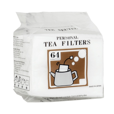 Filtro de té con cuerda paquete de 64