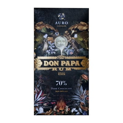 Auro - Ron Don Papa - 70% chocolate negro