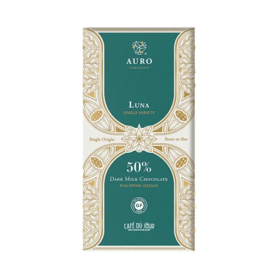 Auro - Luna - 50% chocolate negro con leche