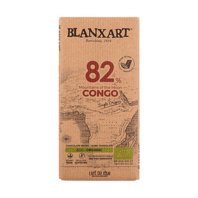 Blanxart - Congo Montañas de la luna - 82% chocolate negro