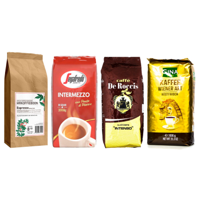 Paquete de muestra - café en grano económico - 4 kilos