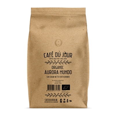 Café du Jour Orgánico Aurora Mundo - café en grano - 500 gramos