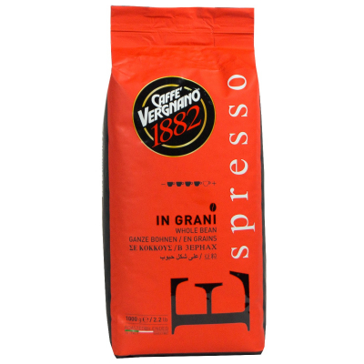 Caffè Vergnano 1882 Espresso - Café en grano - 1 kilo