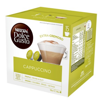 Dolce Gusto Cappuccino - cápsulas - 15 preparados