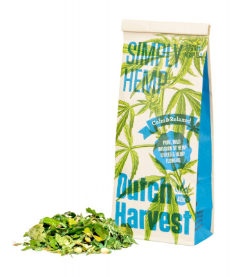 Simply Hemp - Té puro de cáñamo 40 gramos - Dutch Harvest té a granel