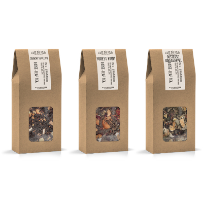 Café du Jour té suelto fresco - paquete afrutado - 3 x 100g