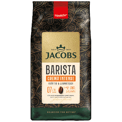 Jacobs Barista Crema Intense - café en grano - 1 kilo