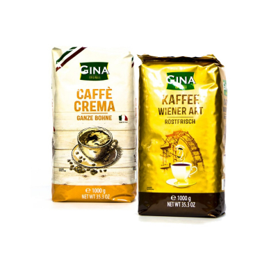 Paquete degustación Gina - café en grano - 2 x 1 kilo