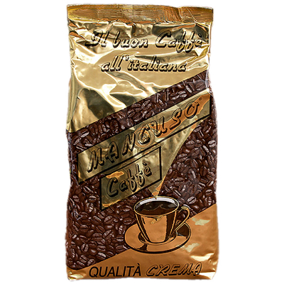 Mancuso Caffe Qualita Crema - café en grano - 1 kilo
