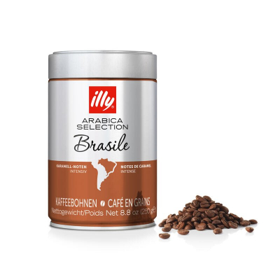 illy Selección Arábica Brasil - café en grano - 250 gramos