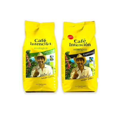 Pack degustación Café Intención - café en grano - 2 x 1 kilo