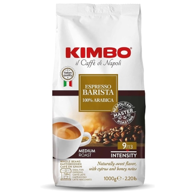 Kimbo Espresso Barista 100% arábica - café en grano - 1 kilo