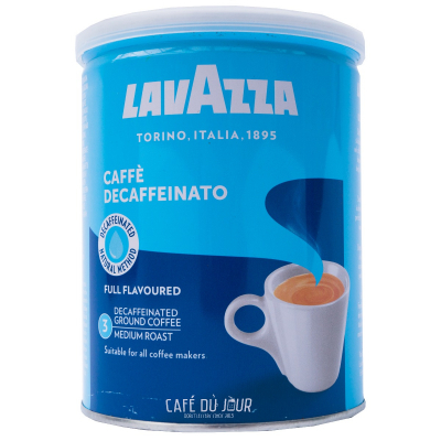 Lavazza Caffè Decaffeinato - café molido lata 250g
