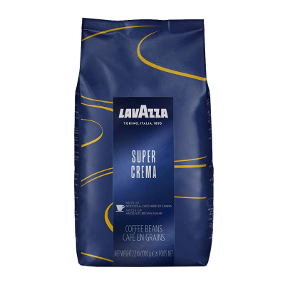 Lavazza Super Crema Espresso - Café en grano - 1 kilo