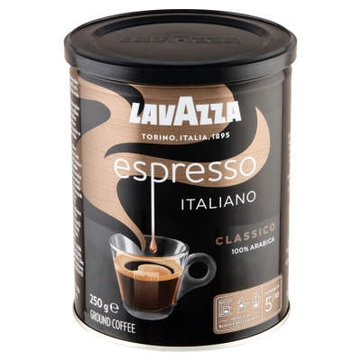 Lavazza Espresso Italiano Classico en lata - café molido - 250 gramos