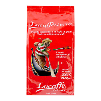Lucaffe Lucaffetteria - café en grano - 700 gramos