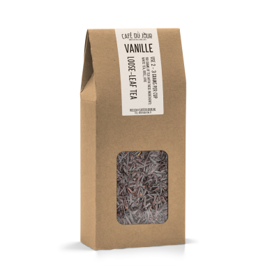 Vainilla - té negro 100 gramos - Café du Jour té suelto