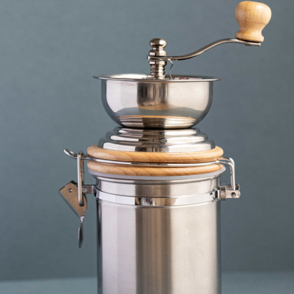 La Cafetière - molinillo de café / molinillo de granos - acero inoxidable