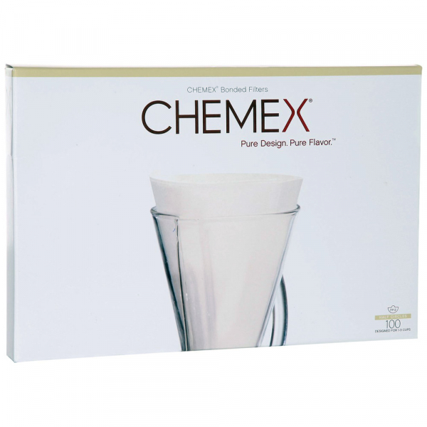 Filtros de café Chemex - FP-2 Bonded (sin plegar) - 100 unidades