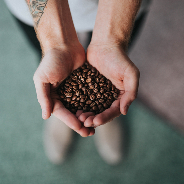 Mezcla tú mismo los granos de café
