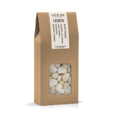 Anacardos - chocolate blanco - 250 gramos