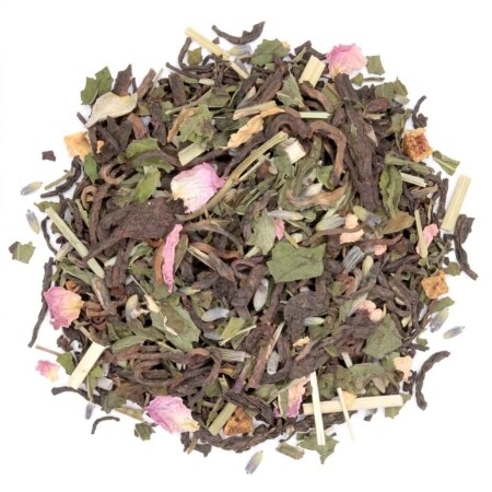 Pu Erh & Menta - Té Pu-Erh 100 gramos - Café du Jour té suelto
